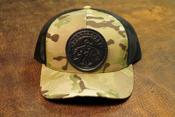 Curved Multicam Black Patch